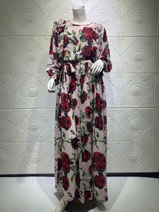 A-88 Abaya Tradizionale Turca Taglie Forti, Abiti Musulmani da Donna di Dubai, Abaya Islamica per Ramadan e Feste Serali - Product Image 5