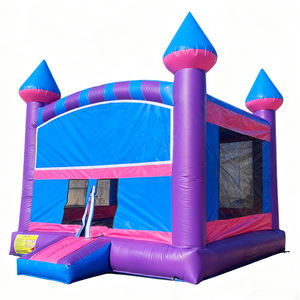 <span class=keywords><strong>Castillo</strong></span> Inflable de PVC Comercial con Diseño de Princesa, Colores Personalizados, Impresión Digital, 1 Año de Garantía, Fácil de Usar - Product Image 4