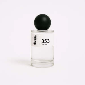 Divain 353 For Him Eau De Parfum Profumo da Uomo Fragranza Amaderada Intensità Moderata Formato da Viaggio - Product Image 1