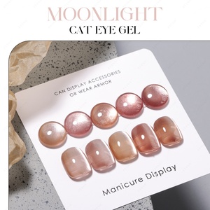 JTING 24 couleurs Vernis à ongles gel effet œil de chat Moonlight pour nail art, ensemble de vernis gel magnétique œil de chat, conception de marque unique personnalisée OEM/ODM - Product Image 3