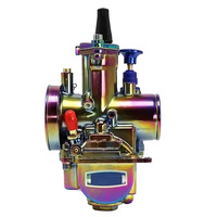 PWK28B karbüratör renkli Carb motosiklet 2/4t Motor scooter kir bisiklet 28 30 32 34mm güç yarış motoru ile 250cc için