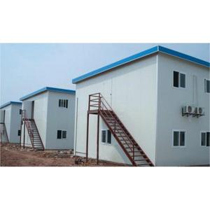 Edificio Prefabricado de Dos Pisos con Techo Inclinado, Estructura de Acero, Panel Sándwich, Uso de Oficina, Diseño Industrial - Product Image 3
