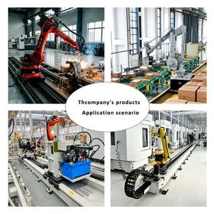 Bras robotisé industriel automatique à 6 axes avec rail de déplacement linéaire étendu, moteur PLC, haute précision, certifié CE, pour soudage à grande échelle - Product Image 4