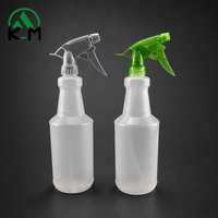 Bouteille pulvérisateur en PE de 1000 ml avec graduation graduée, flacon de désinfection