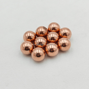 High Purity Pure Solid <strong>Copper</strong> Ball For Precise Instruments Heat Dissipation Medium Electrical UseManufacturingBearingApplication - Product Image 3