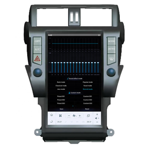Radio estéreo para coche con pantalla Tesla de 13.6 pulgadas y sistema Android para Toyota Prado LC150 2014-2017, con Carplay, navegación y actualización de la unidad principal del coche. - Product Image 2