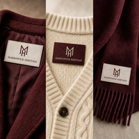 Étiquettes personnalisées pour vêtements de marque, étiquettes textiles au design minimaliste, marquage tissé pour vêtements de tous les jours
