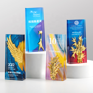 Nouveau Design <span class=keywords><strong>Dream</strong></span> Flying Sports Events Souvenirs Impression complète K9 Crystal Award Trophy For Business Gifts - Product Image 4