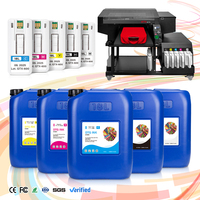 Encre DTG 18L pour Brother GTX Bulk PRO B GTX-600 GTX PRO avec puce, encre pigmentée textile de haute qualité pour l'impression sur t-shirts, lavable