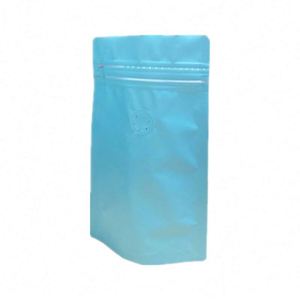 Sacs d'emballage alimentaire en papier laminé personnalisés, couleur au choix, pour snacks et café, avec valve de purge d'air, pack promotionnel - Product Image 1
