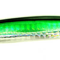 Leurre en résine époxy 12g-56g, couleurs mélangées avec hameçon, haute durabilité pour la pêche au bar rayé, au thon, équipement de pêche en eau salée