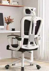 Chaise <span class=keywords><strong>de</strong></span> bureau ergonomique avec appui-tête réglable et chaise d'apprentissage multifonctionnelle qui se transforme en position couchée - Product Image 4