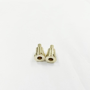 맞춤형 선반 가공 황동 구리 부품 여성 남성 스크류 너트 cnc 황동 가공 부품 - Product Image 4