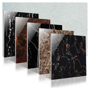 आउटडोर या इनडोर पोर्सेलैनिक 600x600 मिमी फर्श इंटीरियर पॉलिश पूर्ण संगमरमर के लिए पूर्ण संगमरमर के बरतन चमकता हुआ टाइल्स - Product Image 1