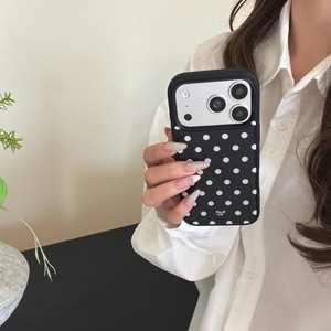 Custodia per telefono da ragazza IMD a pois per <span class=keywords><strong>iPhone</strong></span> 17 Pro Max 16 15 14 Pro, simpatica custodia IMD a pois - Product Image 2