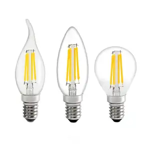Hot Sals High Light Efficiency Filament E14 Dimmable Led Candle Bulb Led Candle Bulb