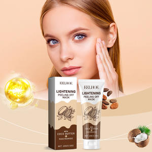 Etiqueta privada Aligeramiento Peeling Off Mascarilla Chocolate Niacinamida Limpieza nutritiva profunda Mascarilla facial hidratante - Product Image 1