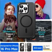   Étui de protection robuste antichoc pour iPhone 16 15 14 13 12 17 Max Plus avec chargeur sans fil