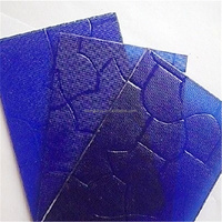 Panneau de verre teinté cannelé Moru de 3 mm, 4 mm, 5 mm pour la décoration de cloisons de salle de bain
