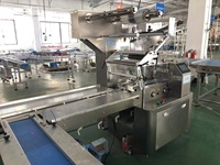 Machine d'emballage automatique avec sachets en plastique, pour aliments, en forme de plateaux, remplisseuse horizontale, mochi, nouveauté