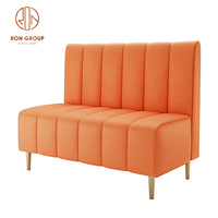 Ensemble de table et chaises de café en marbre Ron Group, canapé, banquette, mobilier pour restaurant et café