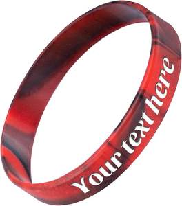 Pulseras de Silicona con Logotipo Personalizado, Pulseras de Goma, Compre Pulseras de Silicona, Pulsera de Silicona Económica para Regalo Promocional - Product Image 2