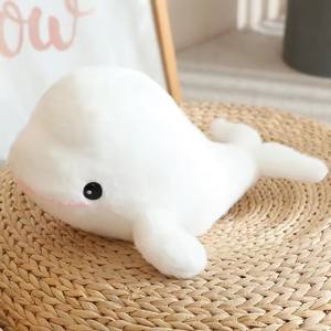 Envío Rápido, <span class=keywords><strong>Juguetes</strong></span> de Peluche de <span class=keywords><strong>Animales</strong></span> <span class=keywords><strong>Marinos</strong></span>, Tiburón, Delfín, Ballena, Poliéster, Algodón PP, Regalo de Cumpleaños para Niños de 3+ Años - Product Image 4