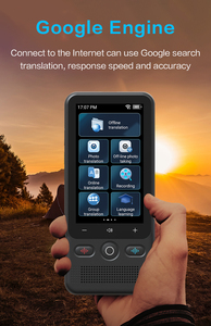 T18 Smart AI Voice con traducción instantánea de fotos Interpretación multilingüe en tiempo real Pantalla táctil Traductor certificado CE FCC - Product Image 2