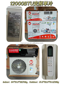 Aires Acondicionados Ghana Black 9000/12000/18000 BTU de Fábrica, Unidad de CA de Enfriamiento Dual, 220V 50Hz, 70% Ahorro de Energía, OEM, Montaje en Pared - Product Image 5