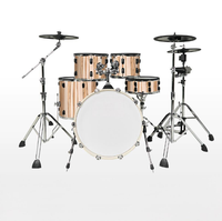 Batterie électronique professionnelle 5 fûts 3 cymbales pour débutants et adultes, idéale pour la performance à domicile, kit de batterie électrique, vente en gros OEM