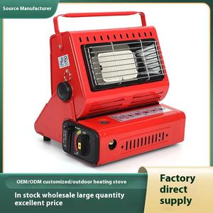 Venta al por mayor portátil al aire libre de acero estufa de calefacción de doble propósito Mini tienda de campaña calentador para acampar Manual de combustible de <span class=keywords><strong>butano</strong></span> - Product Image 3