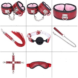 Sexo barato debajo de la cama del sistema de esclavitud mano puños de tobillo restricciones adulto SM ojos cubierta gay juego - Product Image 2