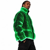 Doudoune Métallique de Luxe Personnalisable avec Logo pour Homme – Doudoune Brillante Futuriste à Finition Mate – Vêtement d'extérieur Hiver Streetwear OEM ODM