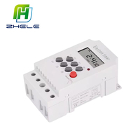 Temporizador Digital Programable KG316T-II AC220v con Pantalla LCD para Riel DIN, Controlador de Tiempo Electrónico