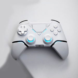 Para Sony para PS4 Pro inalámbrico para controlador de juegos <span class=keywords><strong>Bluetooth</strong></span> PC Tablet Steam multijugador <span class=keywords><strong>IOS</strong></span> teléfono móvil vibración para móvil - Product Image 1