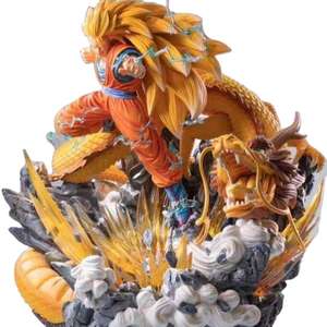 Jepang Dragon Z Bola Action Figure Pvc Mainan Anime Figurine Naga Khusus untuk Bola Z Pahlawan Super Saiyan Son Goku Mainan Ukuran Besar