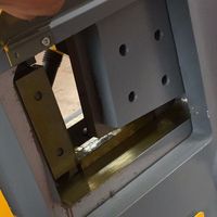 Machine de découpe de métal d'angle de poinçonnage et de cisaillement combinée ferronnier hydraulique multifonctionnel série Q35Y