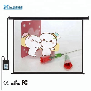 Chất Lượng Cao Điện Màn Hình Chiếu Rạp Chiếu Phim Nhà Tường Phim Trần Treo Điện Màn Hình Máy Chiếu Cho LCD DLP Máy Chiếu - Product Image 2