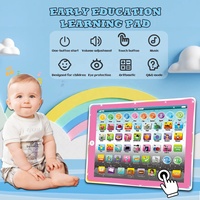 Tablette éducative pour enfants, tablette pour tout-petits avec chansons ABC, musique, nombres, jouet électronique interactif