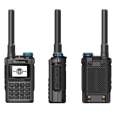 New Product Pocket Size UV-K1 Walkie Talkie 2MB Flash 5W Analog Two Way Radio Short Battery