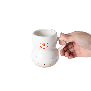 Christmas Pattern Classic Ceramic Pottery Coffee <b>Mug</b> 11oz Black Handle Back School Dishwasher Microwave Safe Plastic <b>Box</b> - Product Image 1