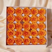 Boîte cadeau personnalisée avec logo, savon en forme de fleur, rose artificielle, savon de bain en forme de fleur pour la fête des mères