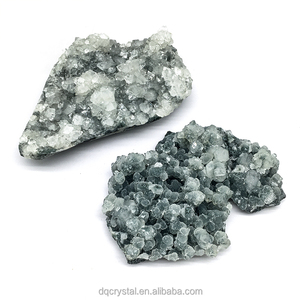 Vente en gros de pierres précieuses en cristal naturel <span class=keywords><strong>Apophylite</strong></span> Cluster spécimen de cristal minéraux pierre brute pour la décoration de la maison et les cadeaux - Product Image 3