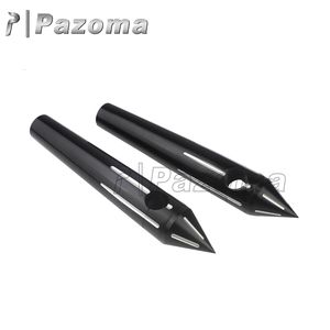 Riser manubrio moto in alluminio nero da 1 pollice 25mm per Harley Cruiser Chopper Honda <span class=keywords><strong>Shadow</strong></span> <span class=keywords><strong>750</strong></span> Aero C2 VTX 1300 1800 - Product Image 2