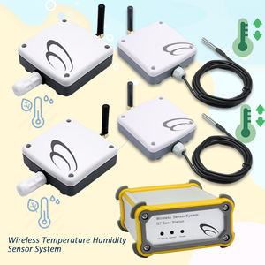 Smart Iot Farm System 4 Sets Temperatura y humedad inalámbrica Sistema de puerta de enlace Sensor de temperatura y humedad remoto - Product Image 2