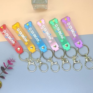 Promotional Gifts Are Exquisite Attractive They Are Custom-designed and Made of PVC Rubber Keychains Wristbands