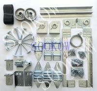 Puerta de Garaje Seccional Automática Aislada Moderna con Puerta Peatonal, Control Remoto Eléctrico, OEM Personalizado Disponible