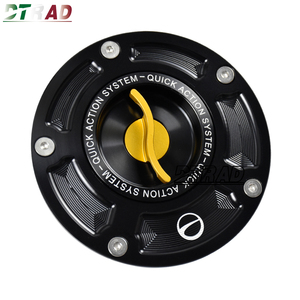 DTRAD สำหรับ <span class=keywords><strong>CBR</strong></span> 650R/650F/<span class=keywords><strong>500F</strong></span>/500R/150R/250R/VFR800X ฝาถังน้ำมันเชื้อเพลิงแบบไม่ใช้กุญแจพร้อมสกรูอลูมิเนียมซีเอ็นซี ควิก รีลีส - Product Image 3