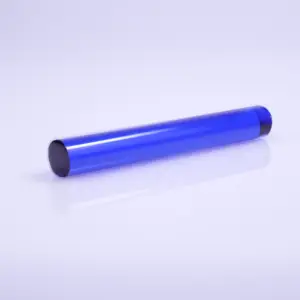 Solid Murano Price Colored Fiber Borosilicate Blue Glass Rod 7Mm Glass Rod