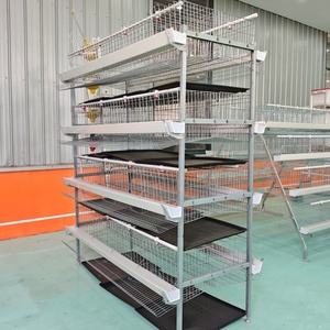 Gabbia della batteria della gabbia di pollo di tipo H dell'attrezzatura commerciale del pollame per lo strato della gabbia della batteria del pollo dello strato per la Tailandia - Product Image 1